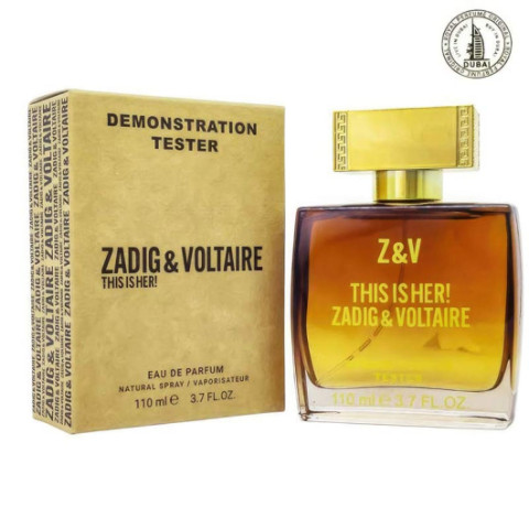 Тестер Zadig & Voltaire This Is Her!,edp., 110ml Тестер Zadig & Voltaire This Is Her!,edp., 110ml