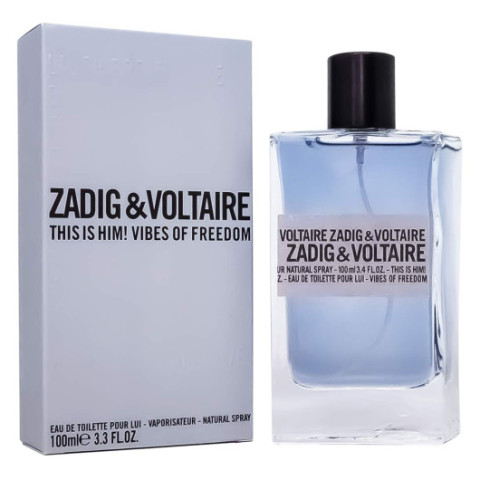 А+ Zadig & Voltaire This Is Him! Vibes of Freedom,edp., 100ml А+ Zadig & Voltaire This Is Him! Vibes of Freedom,edp., 100ml