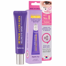 Cыворотка-роллер для век с ретинолом и коллагеном FarmStay Retinol & Collagen Rolling Eye Serum, 25ml