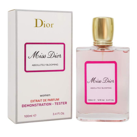 Тестер Christian Dior Miss Dior Absolutely Blooming, 100 ml Тестер Christian Dior Miss Dior Absolutely Blooming, 100 ml