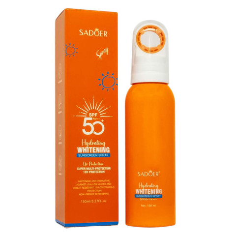 Солнцезащитный спрей Sadoer SPF 50+, 150ml Солнцезащитный спрей Sadoer SPF 50+, 150ml