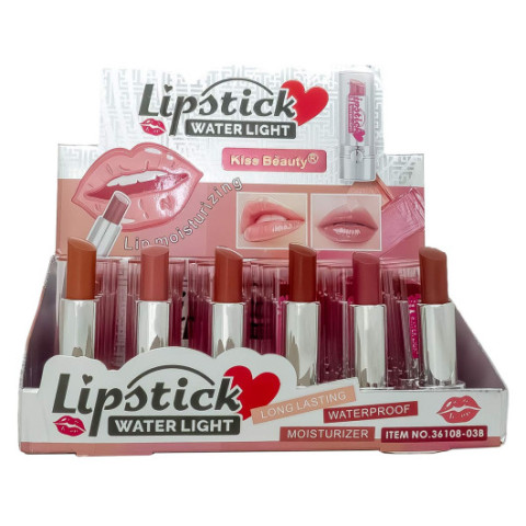 Набор матовых помад Kiss Beauty Lipstick Water Light 24шт.