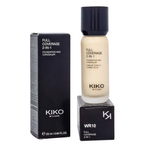 Тональная основа+консилер 2в1 Kiko (тон WR 10) Тональная основа+консилер 2в1 Kiko (тон WR 10)