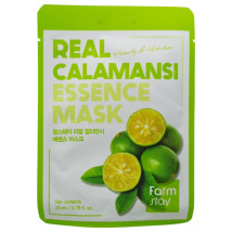 Маска с экстрактом каламанси FarmStay Real Calamansi
