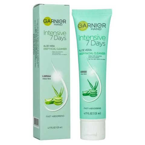 Пенка дя умывания Garnier Intensive 7 Days Aloe Vera Deep Facial Cleanser, 125ml