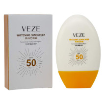 Солнцезащитный отбеливающий крем Veze Whitening Sunscreen SPF50 PA+++, 45ml