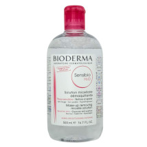Мицеллярная вода для очищения нормальной и чувствительной кожи лица Bioderma Sensibio H2O, 500ml