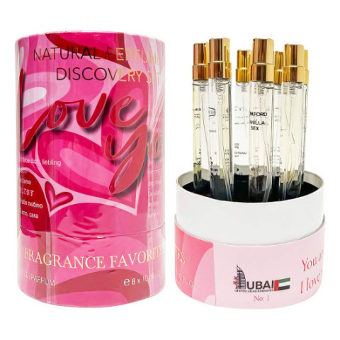 Подарочный набор Fragrance Favorite Love You, 8x10ml (№1) Подарочный набор Fragrance Favorite Love You, 8x10ml (№1)