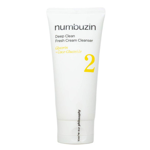 Кремовая пенка для глубокого очищения Numbuzin Deep Clean Fresh Cream Cleanser, 120ml Кремовая пенка для глубокого очищения Numbuzin Deep Clean Fresh Cream Cleanser, 120ml