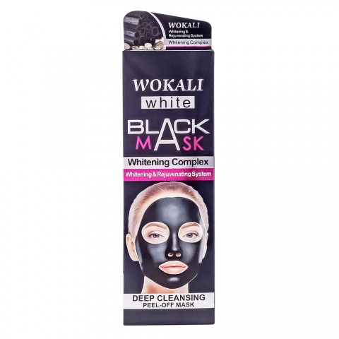 Отбеливающая маска-пленка для лица Wokali White Black Mask