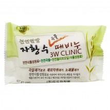 Отшелушивающее мыло 3W Clinic с злаками