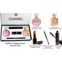 Подарочный набор Chanel 5в1 (Размер 24х13 см)