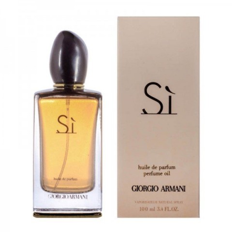 Giorgio Armani Si Huile de Parfum Oil, edt., 100 ml