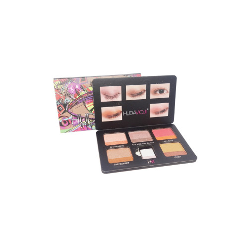 Huda Moji Eye Shadow Art Show