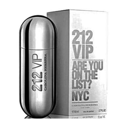 Carolina Herrera 212 VIP Are You On The List? NYC, edp., 80 ml (серый)