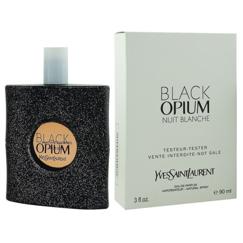 Тестер Yves Saint Laurent Black Opium Nuit Blanche, edp., 100 ml Тестер Yves Saint Laurent Black Opium Nuit Blanche, edp., 100 ml