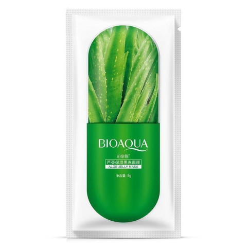 Bioaqua Ночная Маска Увлажняющая Aloe Jelly Mask,8 ML Bioaqua Ночная Маска Увлажняющая Aloe Jelly Mask,8 ML