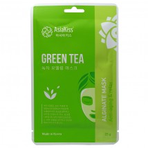 Альгинатная маска с экстрактом зеленого чая AsiaKiss Green Tea