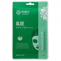 Алинатная маска с экстрактом алоэ AsiaKiss Aloe