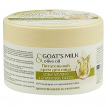 B.J.Goat`S Milk & Olive Oil Питательный Крем Для Лица Козье Молоко + Оливковое Масло , 200 мл