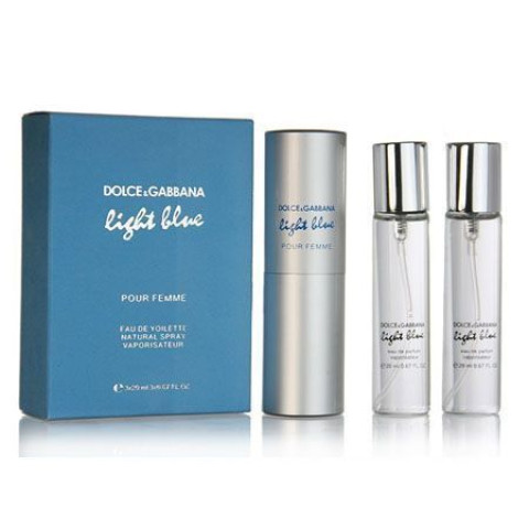 Dolce & Gabbana Light Blue, 3*20 ml