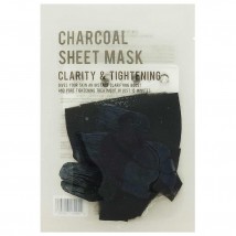 Eunyul Purity Charcoal Sheet Mask, 22 ml Eunyul