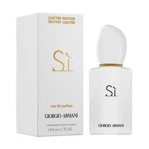 Giorgio Armani Si White Limited Edition Woman, edp., 100 ml (белый)