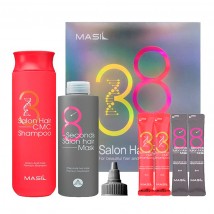 Набор для восстановления волос с кератином и коллагеном Masil Salon Hair Set