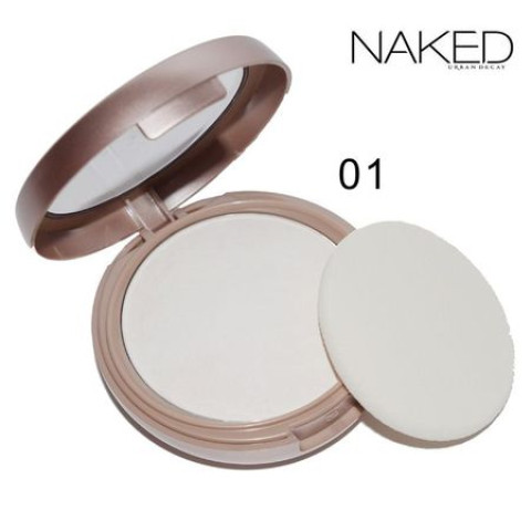 Пудра Naked С Мерцанием Baked Blush, 15 g (Зеркало + Спонж), тон 1 Пудра Naked С Мерцанием Baked Blush, 15 g (Зеркало + Спонж), тон 1