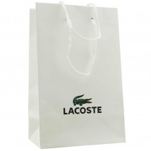Пакет Картонный Lacoste 24x16 см