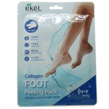 Пилинг-носочки с коллагеном Ekel Collagen Foot Peeling Pack