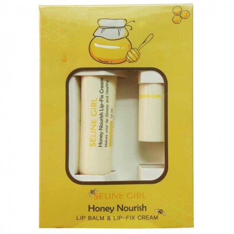 Seline Girl Honey Nourish Lip Balm + Lip-Fix Cream