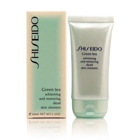 Скраб Shiseido Green Tea Whitening And Removing Dead Skin Element