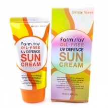 Солнцезащитный крем без масел Farmstay Oil-Free UV Defence SUN Cream SPF50+ PA+++, 70 ml