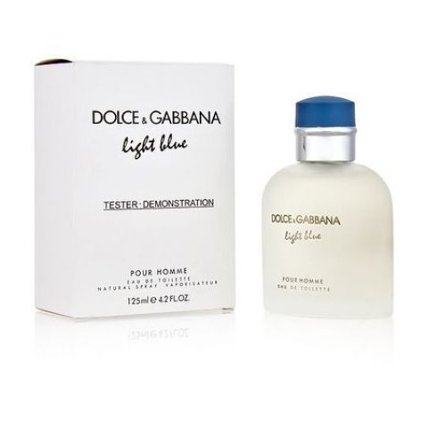 Тестер Dolce & Gabbana Light Blue Pour Homme, edt., 125 ml Тестер Dolce & Gabbana Light Blue Pour Homme, edt., 125 ml