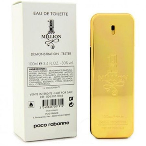 Тестер Paco Rabanne 1 Million, 100 ml Тестер Paco Rabanne 1 Million, 100 ml