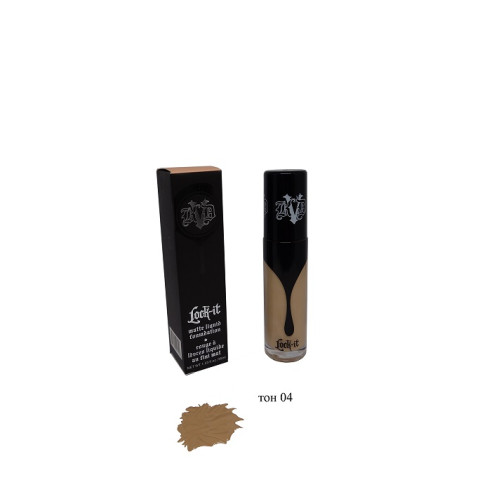Lock-in Matte liquid Foundation Rouge Lauren Liquide Au Fini Mat, 35 ml (тон 4)