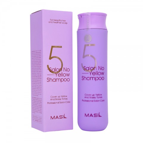 Шампунь для волос Masil Salon No Yellow Shampoo,300ml (против желтизны)