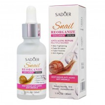 Сыворотка для лица Sadoer Snail Reorganize Collagen Serum, 30ml