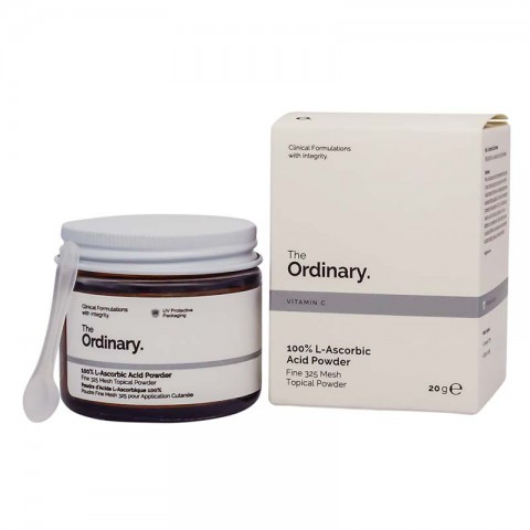 Порошок L-аскорбиновой кислоты для лица The Ordinary 100% L-Ascorbic Acid Powder, 20mg