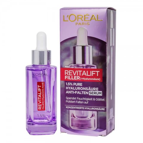 Антивозрастная сыворотка-филлер Revitalift 1.5 % Hyaluronic Acid Face Serum 30ml