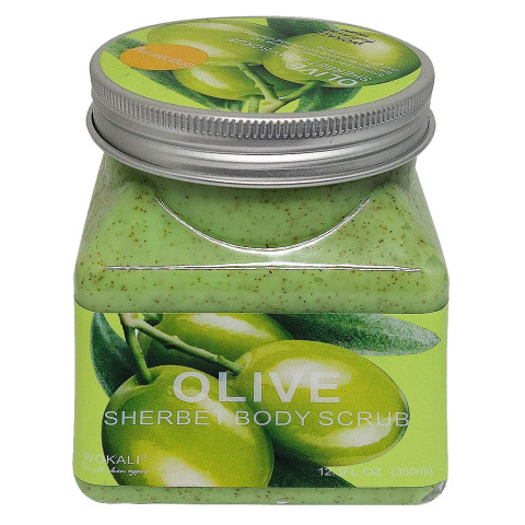 Скраб Wokali Olive Sherbet Body Scrub, 350 ml 
