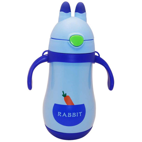 Термос Vacuum Bottle Children, 350 ml (голубой)
