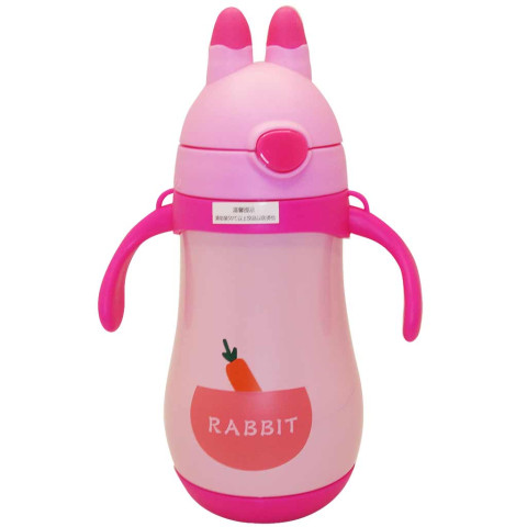 Термос Vacuum Bottle Children, 350 ml (розовый)