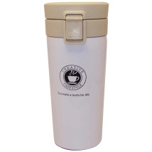 Термос Vacuum Cup Fashion, 350 ml (бежевый)
