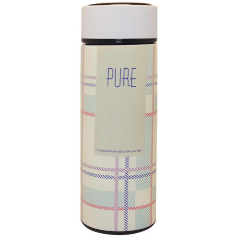 Термос Vacuum Stainless Steel Bottle Pure (белый), 350 ml