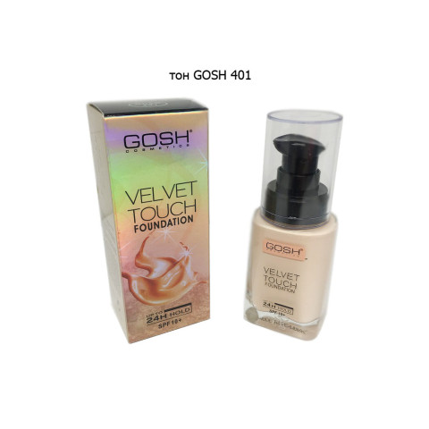 Тональный Крем Velvet Touch Foundation Gosh 401 Тональный Крем Velvet Touch Foundation Gosh 401