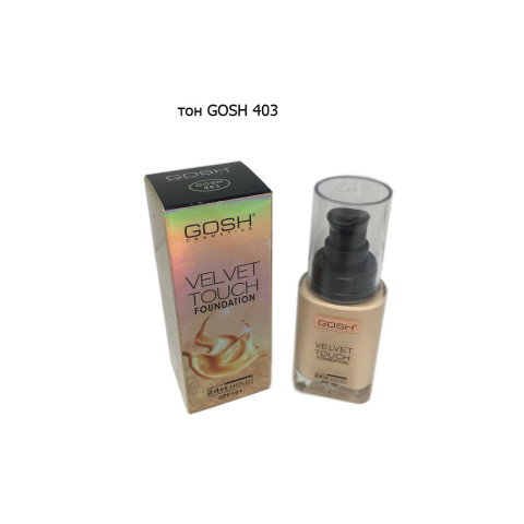 Тональный Крем Velvet Touch Foundation Gosh 403 Тональный Крем Velvet Touch Foundation Gosh 403