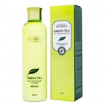 Эмульсия для лица с экстрактом зеленого чая  Deoproce Green Tea Total Solution Emulsion, 260g