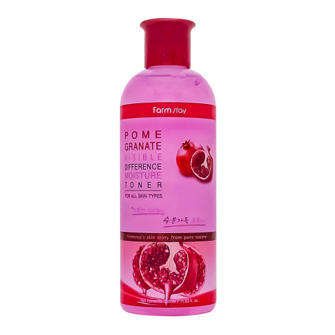 Тонер с экстрактом граната FarmStay Pomegranate Visible Difference Fresh Toner, 350ml